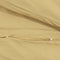 vidaXL - Dekbedovertrekset - lichtgewicht - 140x200 - cm - microvezel - taupe
