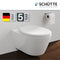 SCHÜTTE 82600 - WC-Bril - Soft Close - Afklikbaar - Duroplast - Wit