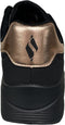 Skechers Uno - Golden Air - Dames Sneakers - Zwart - Maat 42