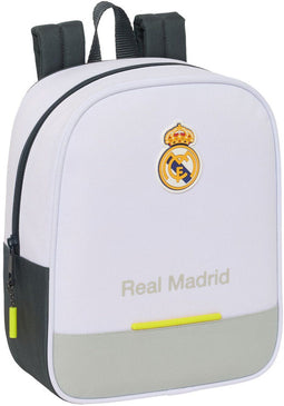 Real Madrid C.F. - Schoolrugzak - 22 x 27 x 10 cm - Wit