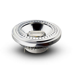 V-TAC VT-1110-40-N LED Spot Light - AR111 - GU53 Fitting - IP20 - Metallic - 12W - 1159 Lumens - 4000K
