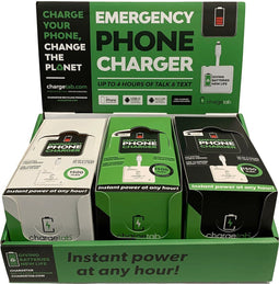 ChargeTab Upcycled Powerbank - 2900mAh Mobiele iPhone Oplader - Noodpakket voor Festival, Auto en Stroomstoring - 30 Stuks