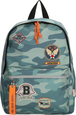 Beagles Originals Airforce Rugzak - Kinderrugzak - 39x29x13 cm - Camouflage