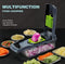 Mandoline - Multifunctionele Groentesnijder - 15-delige set - Groen