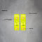 Avento Sportarmband - Reflecterend met LEDs - Waterdicht - Geel