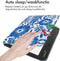 imoshion Ereader Cover / Hoesje Geschikt voor Tolino Vision 5 - imoshion Design Slim Hard Case Sleepcover Bookcase met stand - Flower Tile