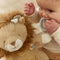 Little Dutch Safari Friends - Activiteitenknuffel Leeuw - Zachte vriend met texturen en bijtring - Beige