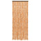 vidaXL - Vliegengordijn - 90x200 - cm - chenille - okerkleurig - en - wit