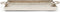 Riviera Maison Dienblad Rechthoek - RM Bond Street Tray - Zilver