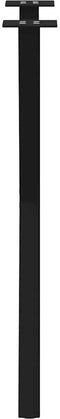 vidaXL - Eettafelpoten - 2 - st - X-vormig - 57x(72-73) - cm - staal - zwart