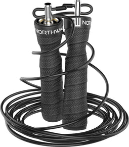 Northwall S1 - Speed Rope - Ergonomische handvatten - Zwart