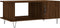 vidaXL - Salontafel - 90x50x40 - cm - bewerkt - hout - bruin - eikenkleur