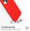 Accezz iPhone 15 - Back Cover - Liquid Silicone Geschikt voor MagSafe - Rood