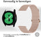 imoshion Magnetisch lederen bandje - Universeel 20 mm aansluiting - Beige