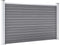 vidaXL - Schutting - 699x106 - cm - HKC - grijs