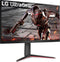 LG UltraGear 32GN650 - Gaming Monitor - 2560x1440 165Hz VA - Rood Zwart