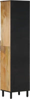 vidaXL - Badkamerkast - 38x33x160 - cm - massief - mangohout