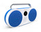 Polaroid P3 - Bluetooth Speaker - Retro boombox - Blauw/Wit
