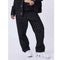 Kalash x PXP unisex checkerboard pattern denim pants , maat s black