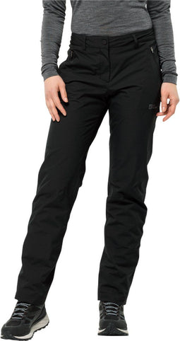 Jack Wolfskin PARANA PANTS W - Dames Outdoorbroek - Fleece voering - Zwart (2023)