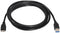 Aisens A105-0043 - USB A naar Micro-USB B Kabel - 1 m - Zwart