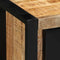vidaXL - Tv-meubel - 100x30x35 - cm - massief - ruw - mangohout