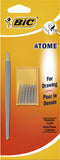 BiC Atome omsteekpenhouder + 6 extra pennetjes