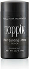 Toppik Hair Building Fibers Zwart - 3 gram - Cosmetische Haarverdikker - Verbergt haaruitval - Direct voller haar