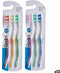 Tandenborstel Geel Blauw Rood Groen (12 Stuks)