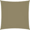 vidaXL - Zonnescherm - vierkant - 6x6 - m - oxford - stof - beige