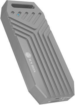 Icy Box IB-1919M-C42 - Externe behuizing M.2 80mm - USB 4 UASP ondersteuning - Zilver