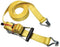 MasterLock 3058EURDAT - Spanband met ratel 4,5m x 35mm - J-haken - Geel