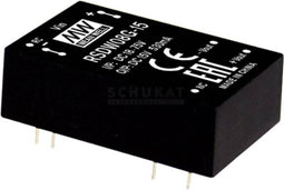 Mean Well RSDW08F-12 DC/DC-convertermodule 666 mA 8 W Aantal uitgangen: 1 x Inhoud 1 stuk(s)