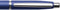 Sheaffer balpen - VFM E9401 - Neon blue nickel plated - SF-E2940151
