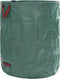 vidaXL - Tuinafvalzakken - met - Handvaten - - - 4 - stuks - - - Vouwbaar - - - Rond - - - Groen - - - 500 - L