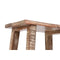Bijzettafel Home ESPRIT Wit Bruin 45 x 25 x 51 cm