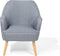 Fauteuil LOKEN Stof Grijs