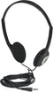 Manhattan - Stereo Hoofdtelefoon - Bedraad 3,5mm jack - Zwart