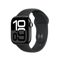 Apple Watch Series 10 - 42mm - Aluminium - Gitzwart - GPS + Cellular
