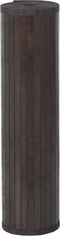 vidaXL - Vloerkleed - rechthoekig - 70x100 - cm - bamboe - donkerbruin