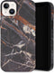 Selencia iPhone 14 Plus - Back Cover - 100% gerecycled - Zwart Marmer