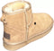 Warmbat Wallyby - Gevoerde enkellaarzen - Merino schapenwol - Cognac