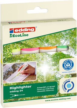Edding - Markeerstift edding 24 eco 2-5mm assorti