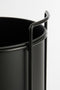 Mica Decorations Favani - Bloempot op Standaard - Set van 3 - H80 x Ø28 cm - Zwart