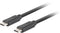 Lanberg CA-CMCM-32CU-0018-BK - USB-C-kabel - 1,8 m - Zwart