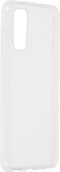 Hoesje Siliconen Geschikt voor Samsung Galaxy S20 - Softcase Backcover smartphone - Transparant