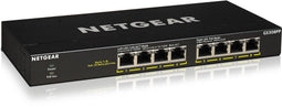 Netgear GS308PP - Unmanaged Switch - 8x Gigabit PoE+ - 83W PoE-budget