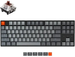 Keychron K8 - Draadloos Mechanisch Toetsenbord - RGB Backlight Gateron Optical Brown Qwerty US