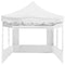 vidaXL - Partytent - inklapbaar - met - wanden - 6x3 - m - aluminium - wit