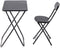 Ceruzo Kinder Klaptafel - Opvouwbaar - MDF Metaal - Zwart